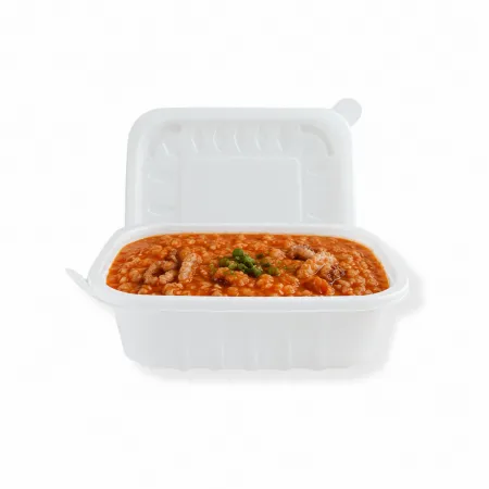 사각반죽용기 300ml 반투명 600세트 죽 반찬 일회용 포장용기 배달
