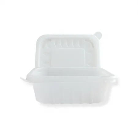 사각반죽용기 300ml 반투명 600세트 죽 반찬 일회용 포장용기 배달 이미지