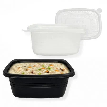 사각 죽용기 특대 검정 250개 파스타 떡볶이 일회용 배달 포장