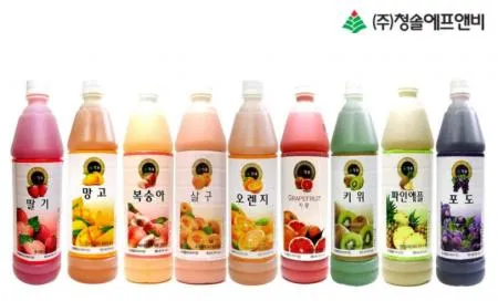 복숭아원액 835ml  청솔 이미지