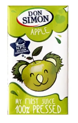 돈시몬 사과주스 테트라팩 125ml 40ea 유앤아이