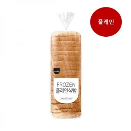 (MZ)삼립 FROZEN 플레인 식빵  744g