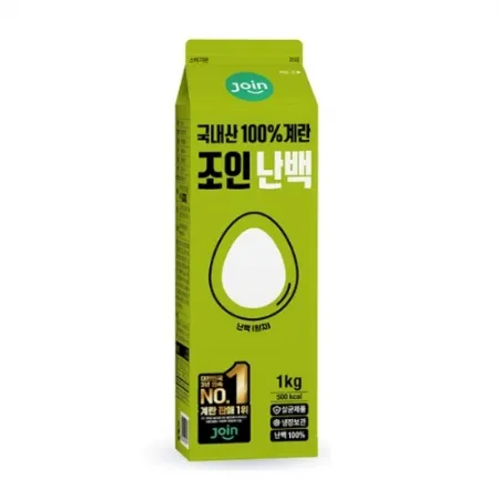 (MZ)난백액(세양/조인/carton/1kg/냉장/국내산)EA