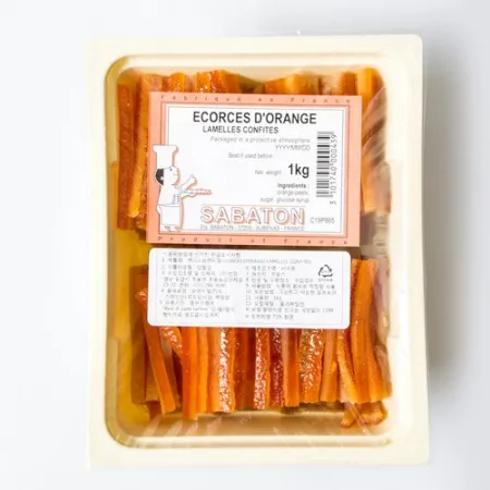 (MZ)사바톤 캔디드 슬라이스 오렌지필 1kg