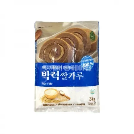(MZ)가루미 박력 쌀가루 3kg