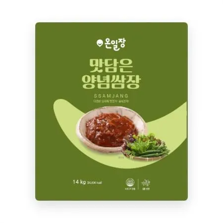 맛담은양념쌈장(온일장/지함/14kg//실온)