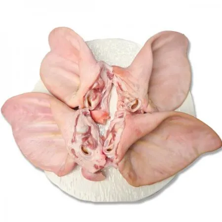 미트애 국내산 돼지귀 냉동 원물 돼지고기 수육 편육 강아지 수제간식용 1kg(5ea) 10팩