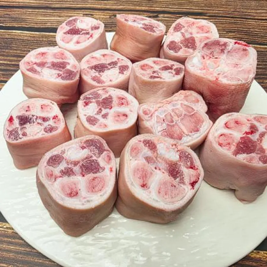 미트애 미니족 절단 돼지족발 냉동 족발용 컷팅 돼지족 벨기에산 2kg x 3개 이미지