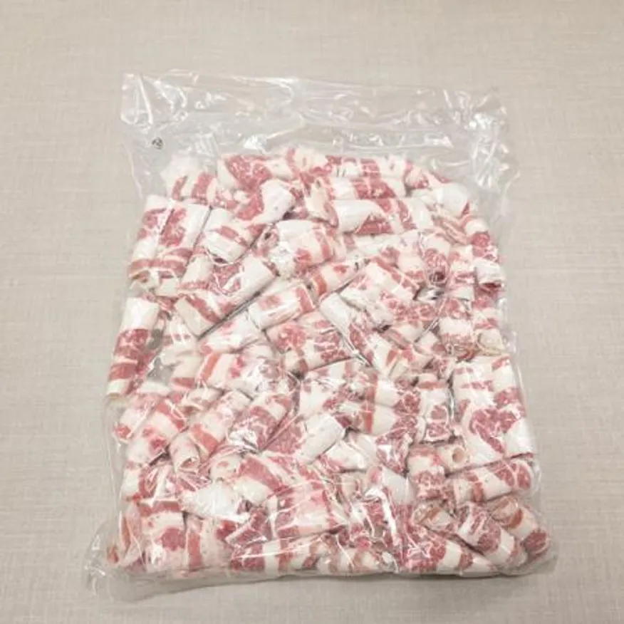 미트애 우삼겹 돌돌우삼겹 냉동 소고기 대패 구이 샤브샤브 마라탕 미국산 1kg 2개 이미지