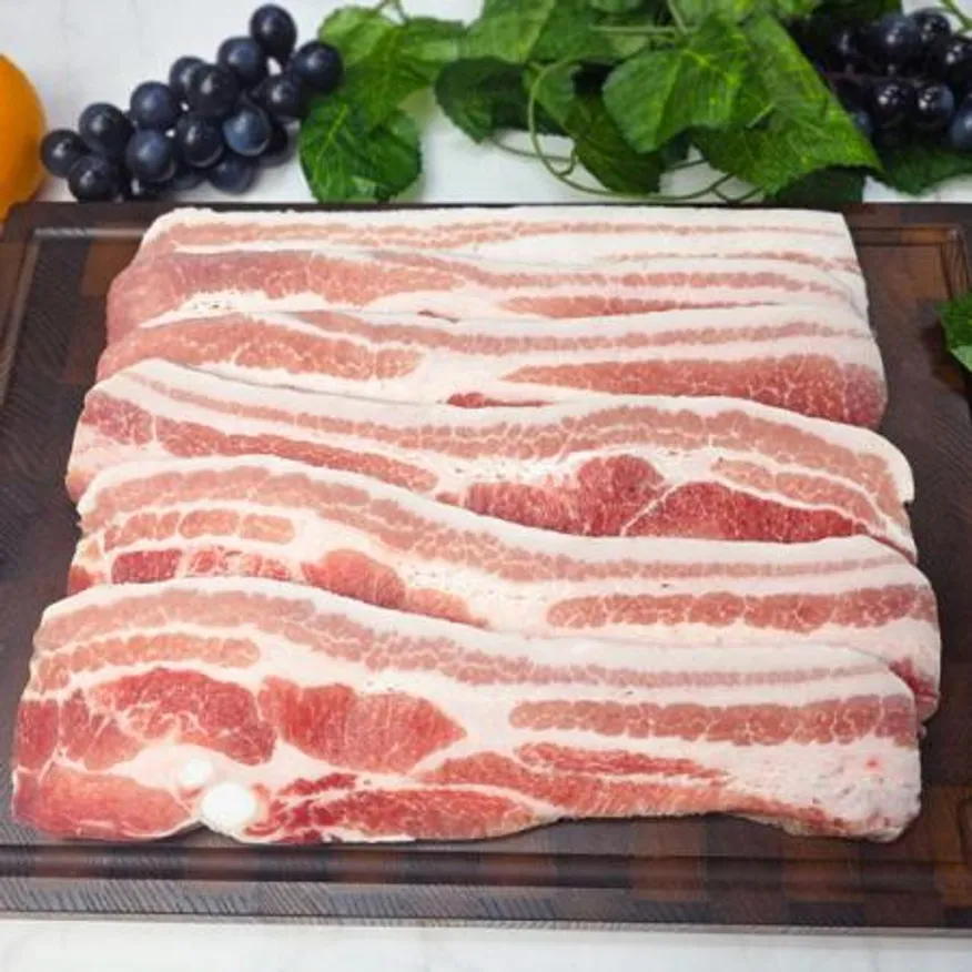 미트애 냉동삼겹살 냉삼 돼지고기 삼겹살 구이용 수입산 1kg 이미지