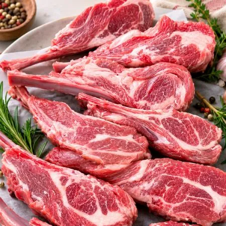 미트애 양갈비 램 숄더랙 냉동 양고기 구이 바베쿠 캠핑용 호주산 500g, 2개