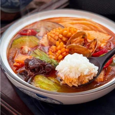 수풍정수제 삼선짬뽕 2인분 (육수2+면2) 1.42kg 이미지