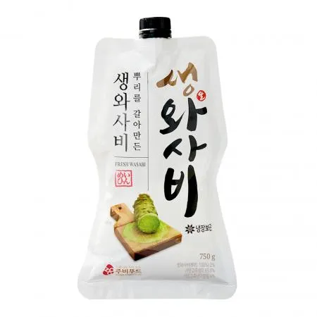주비푸드 뿌리를 갈아만든 생와사비(750g)
