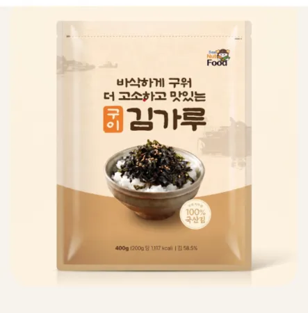 씨넛푸드 바삭하게 구워 더 고소하고 맛있는 구이 김가루   