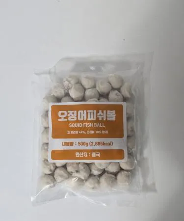 오징어피쉬볼 500g 이미지