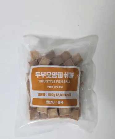 두부모양피쉬볼 500g 이미지