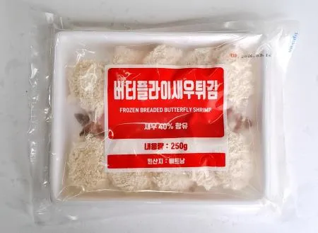 버터플라이새우튀김 250g 이미지