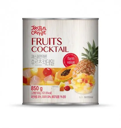 (교차출고) 팜밸류 후르츠칵테일 850G 이미지
