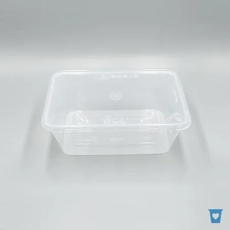 일회용 사각 죽용기 BW B900 900ml 500개세트 밀폐용기 이유식 반찬포장 팩프렌즈