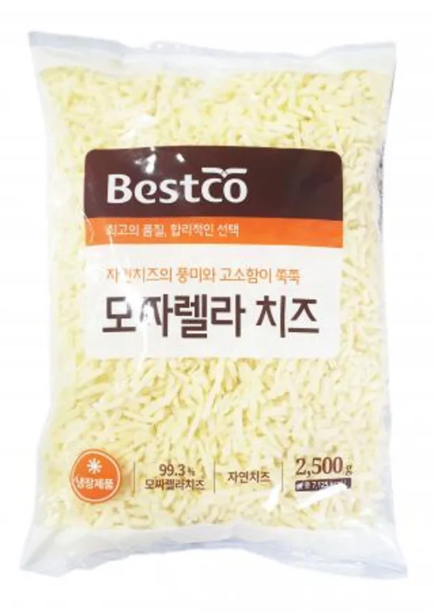 베스트코 모짜렐라치즈 냉장 2.5kg 이미지