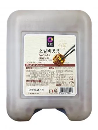 청정원 소갈비 양념 10kg