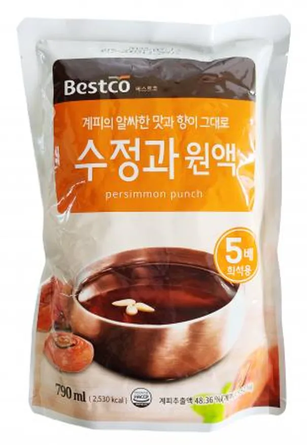 수정과 원액(5배희석사용) 790ml 베스트코 이미지