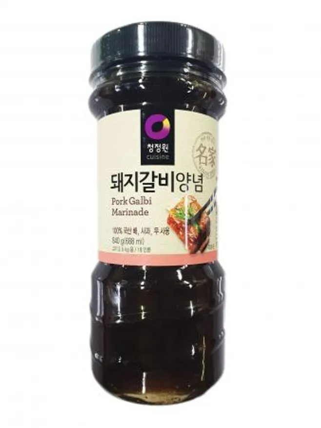 청정원 돼지 갈비 양념 840g 이미지