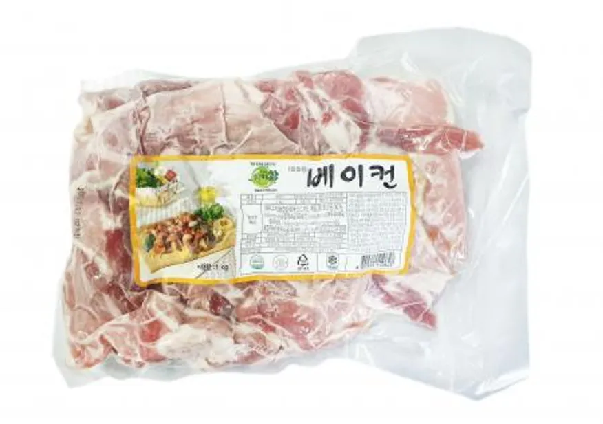 지키미 베이컨 파지 1kg 냉동 이미지