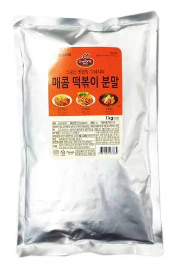 쉐프원 매콤 떡볶이 분말 1kg 이미지