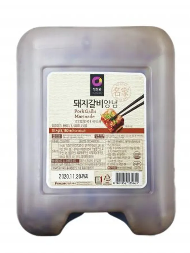 청정원 돼지갈비 양념 10kg 이미지