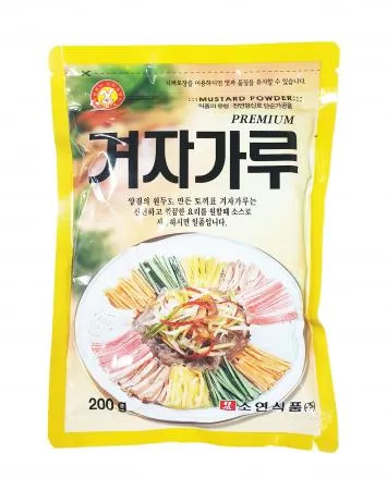소연식품 토끼표 겨자가루 200g