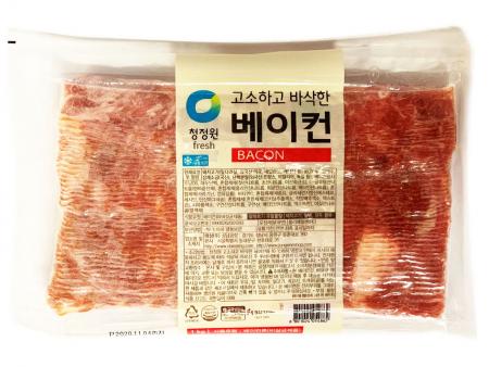 청정원 고소하고 바삭한 베이컨 1kg 슬라이스 무료배송