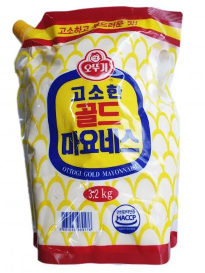 오뚜기 골드 고소한 마요네즈 (스파우트팩) 3.2kg 이미지