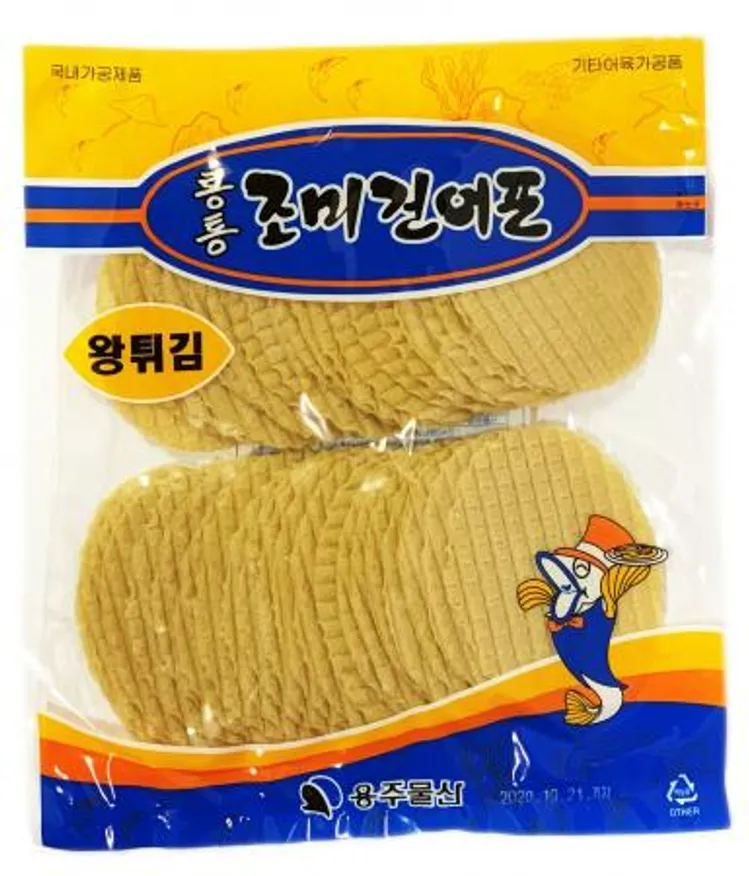 용주 튀김 쥐포 통통 조미건어포 400g 이미지