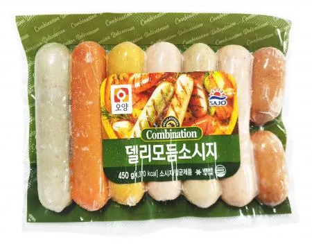 사조델리모듬소시지 450g