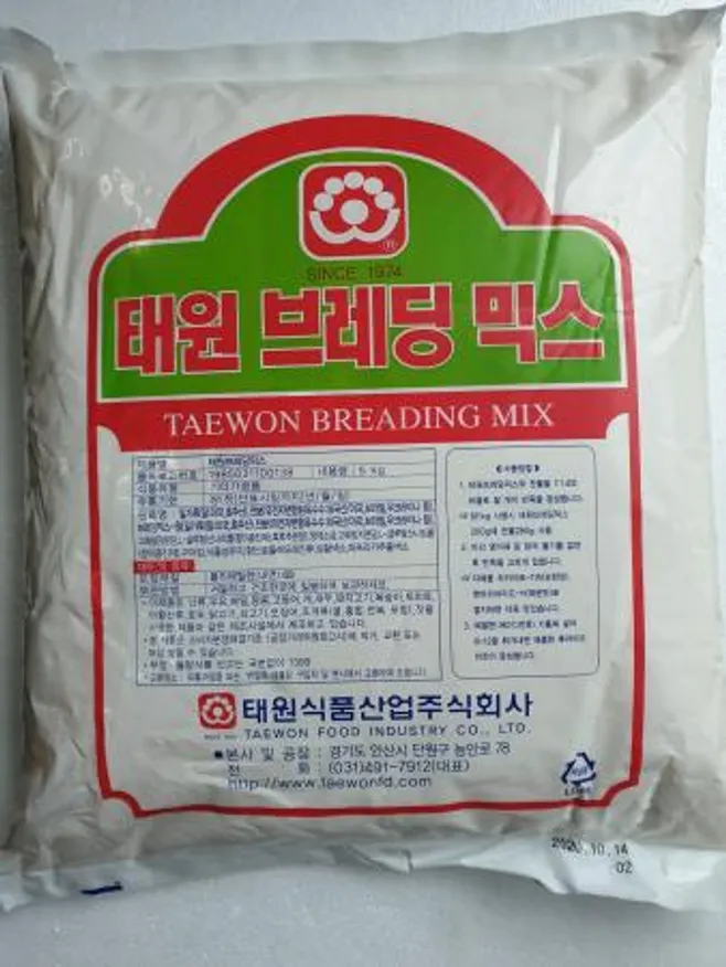 태원 브레딩 믹스 (5kg×2) 박스출고 이미지