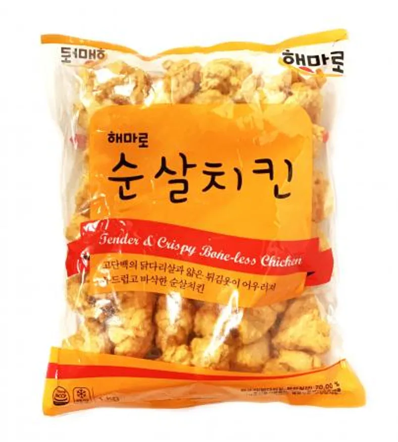 순살치킨 해마로 1kg 냉동 이미지