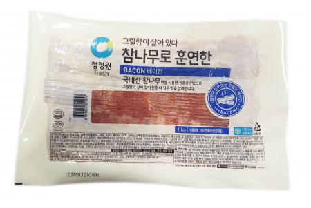 청정원 참나무로 훈연한 베이컨 1kg