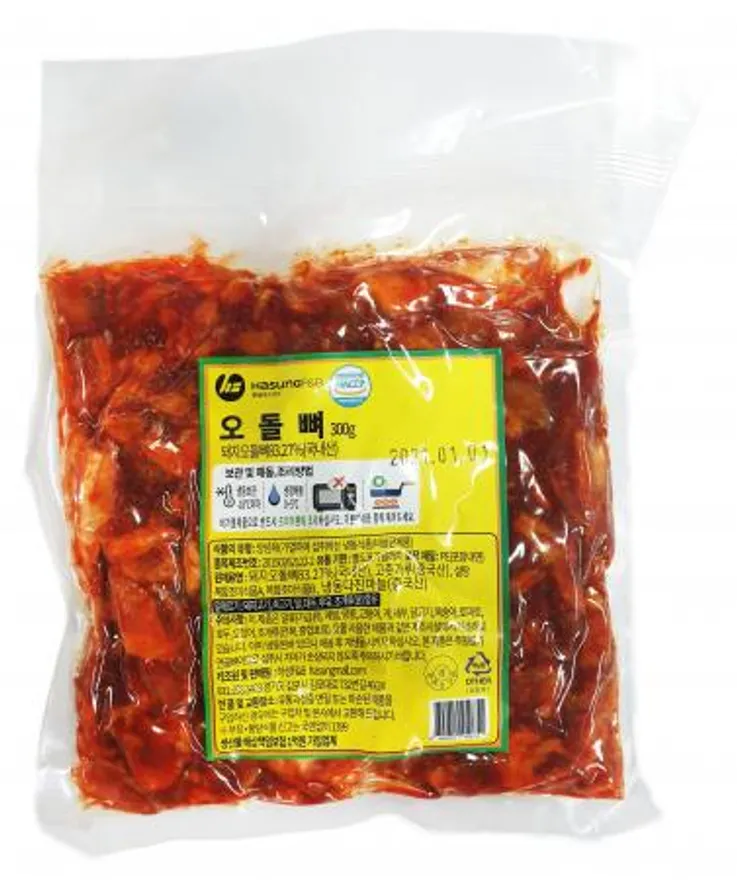 하성 양념오돌뼈 300g 이미지
