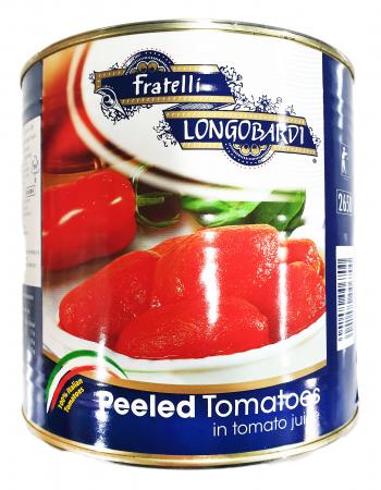 롱고바디 토마토 홀 2.55kg 캔