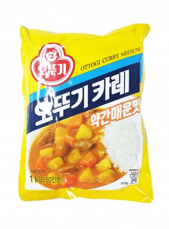 오뚜기 카레 약간매운맛 1kg