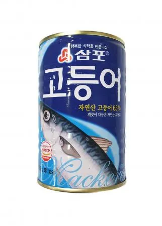 삼포 고등어 통조림 400g 이미지