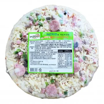 조흥 마또네 콤비네이션 레귤러 피자 415g 냉동