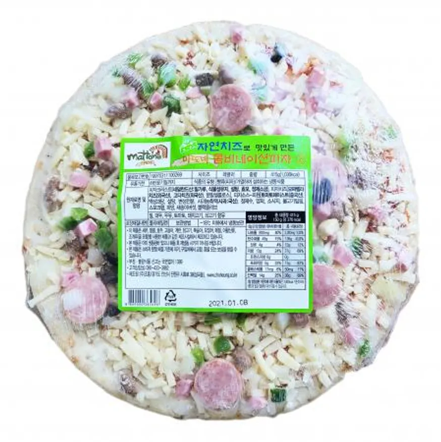 조흥 마또네 콤비네이션 레귤러 피자 415g 냉동 이미지