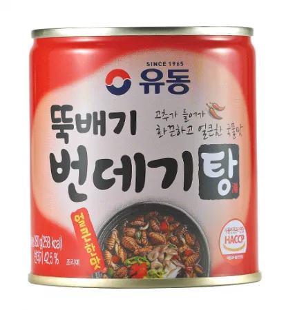 유동 번데기탕 얼큰한맛 280g 24입