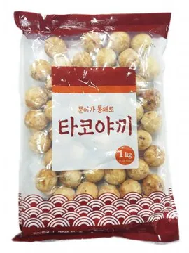 타코야끼 문어가 통째로 1kg