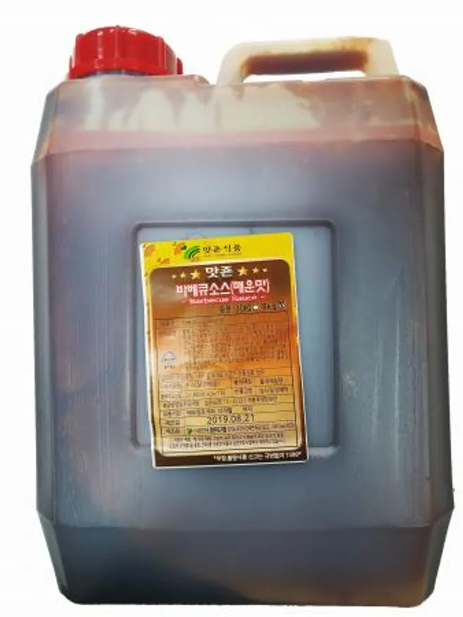 맛죤 바베큐 소스 매운맛 5kg 이미지