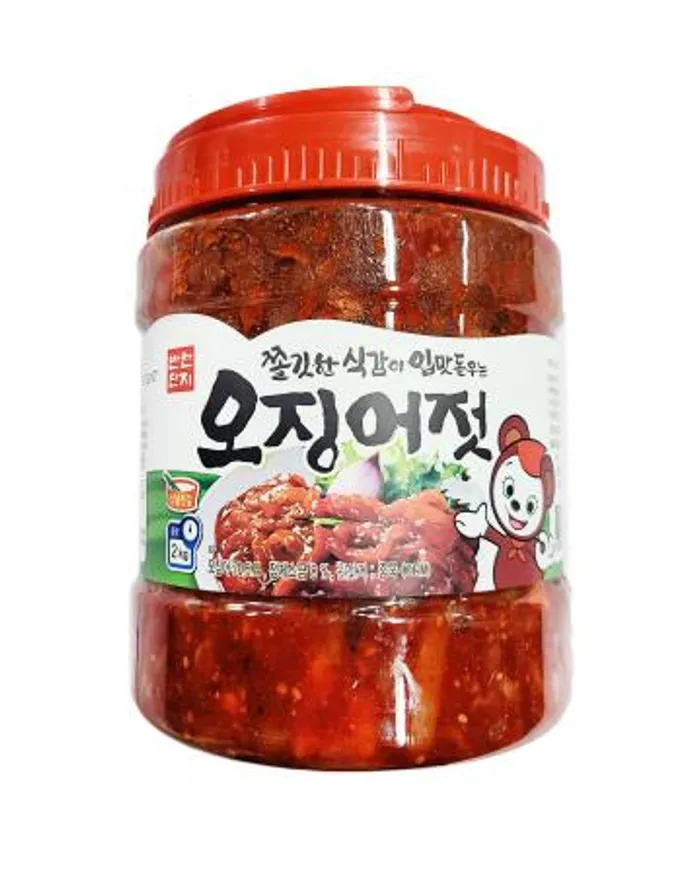 반찬단지 오징어 젓갈 PET 2kg 냉장 이미지