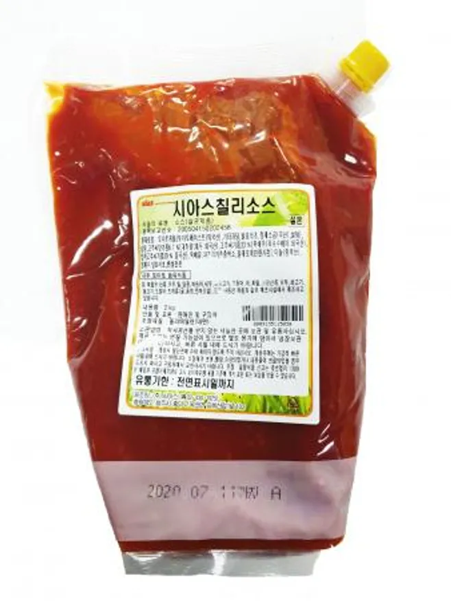 시아스 칠리 소스 2kg 이미지