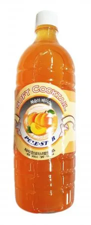 포시즌 복숭아 시럽 원액 900ml